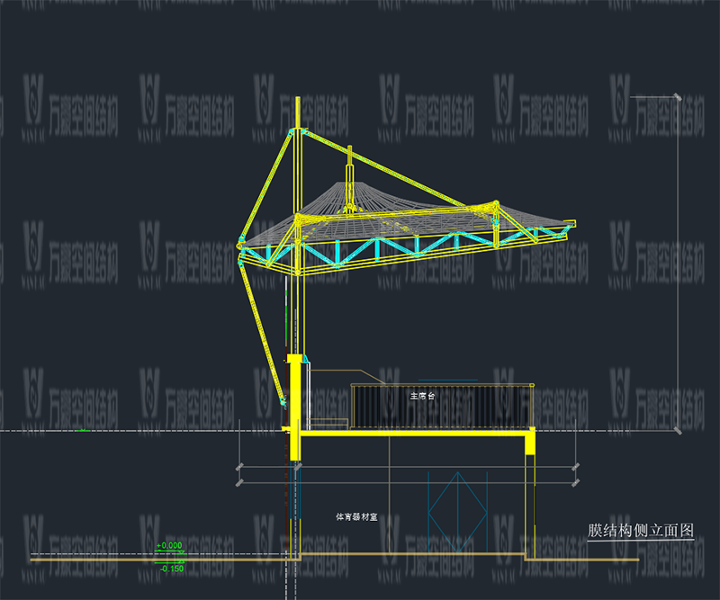 萬(wàn)豪2021第12標(biāo)-張家港市新建九年一貫制學(xué)校膜結(jié)構(gòu)工程