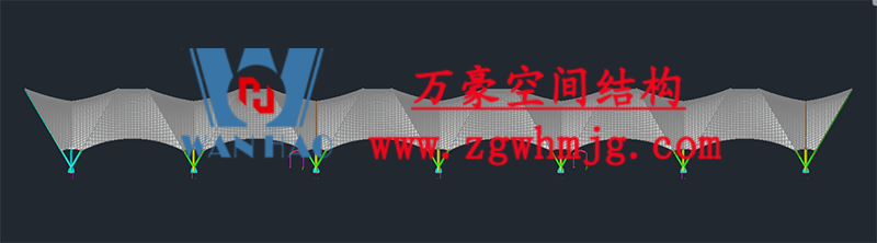 萬豪2022第1標-寧波諾丁漢大學室外運動場地改擴建項目膜結(jié)構(gòu)工程