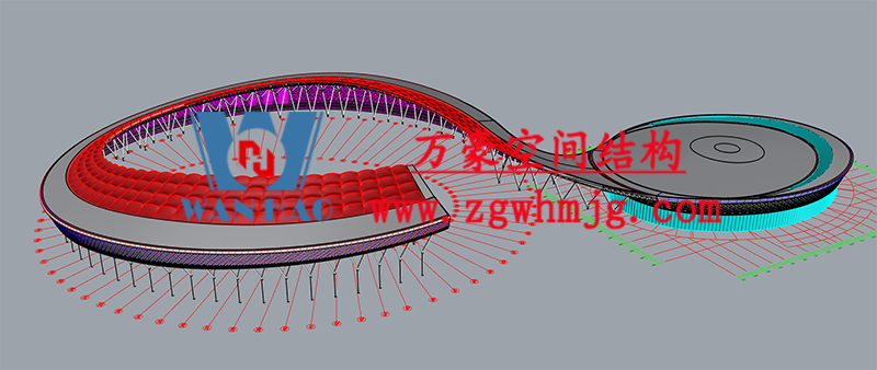 萬(wàn)豪2022第2標(biāo)-襄陽(yáng)奧體中心膜結(jié)構(gòu)工程