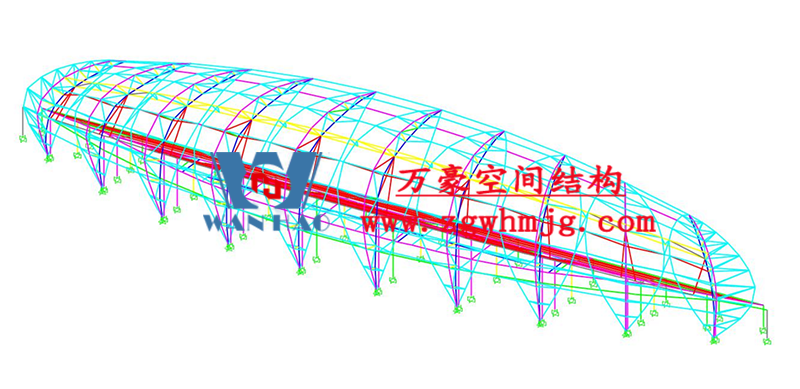 萬豪2022第6標-龍泉市體育場鋼膜結(jié)構(gòu)工程