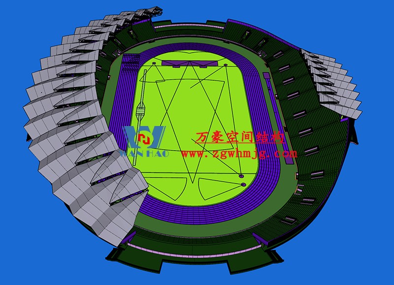 萬(wàn)豪2022第14標(biāo)-張掖奧體中心建設(shè)項(xiàng)目（EPC）總承包體育場(chǎng)PTFE膜結(jié)構(gòu)專業(yè)分包工程