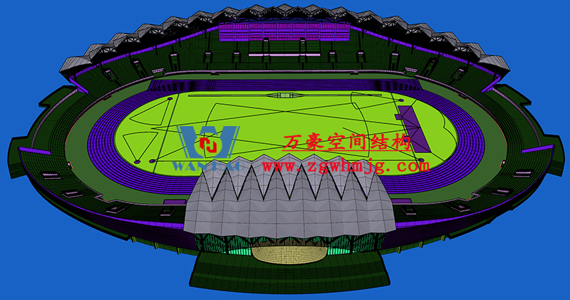 萬豪2022第14標(biāo)-張掖奧體中心建設(shè)項目（EPC）總承包體育場PTFE膜結(jié)構(gòu)專業(yè)分包工程